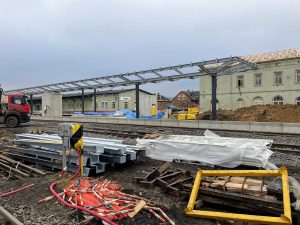 Stanice Hrádek nad Nisou, stav 2.12. 2025. Foto: Jan Sůra / Zdopravy.cz