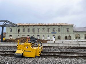 Stanice Hrádek nad Nisou, stav 2.12. 2025. Foto: Jan Sůra / Zdopravy.cz
