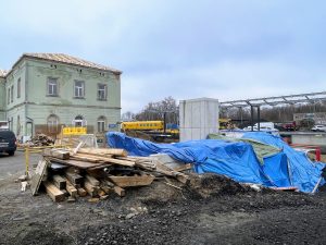 Stanice Hrádek nad Nisou, stav 2.12. 2025. Foto: Jan Sůra / Zdopravy.cz