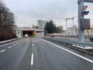 Opravená silnice I/35 v Liberci. Foto: Jan Sůra