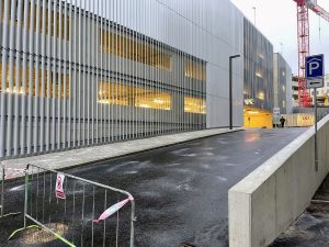 Nový parkovací dům v Krajské nemocnici Liberec. Foto: Jan Sůra / Zdopravy.cz