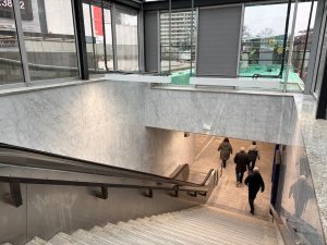 Zrekonstruovaná stanice metra Pankrác C.
Foto: Zdopravy.cz / Vojtěch Očadlý