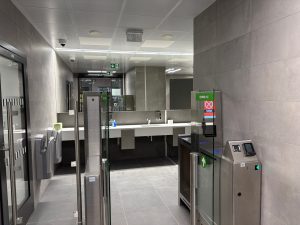 Zrekonstruovaná stanice metra Pankrác C.
Foto: Zdopravy.cz / Vojtěch Očadlý