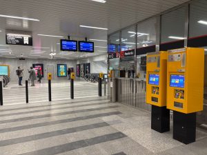 Zrekonstruovaná stanice metra Pankrác C.
Foto: Zdopravy.cz / Vojtěch Očadlý