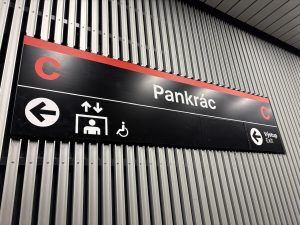 Zrekonstruovaná stanice metra Pankrác C.
Foto: Zdopravy.cz / Vojtěch Očadlý