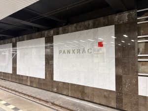 Zrekonstruovaná stanice metra Pankrác C.
Foto: Zdopravy.cz / Vojtěch Očadlý