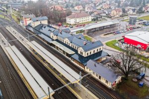 Stanice Jaroměř po rekonstrukci. Foto: Správa železnic