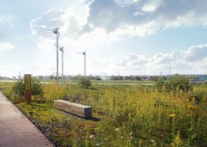 Vizualizace modernizace trati Ruzyně - Kladno. Zdroj: Správa železnic