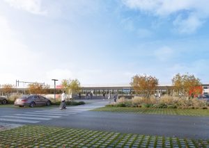 Vizualizace modernizace trati Ruzyně - Kladno. Zdroj: Správa železnic