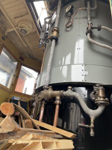 Vůz Komarek a jeho nový kotel. Autor: Zdopravy.cz/Jan Šindelář