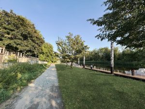 Přístaviště Mělník, vizualizace. Pramen: ŘVC