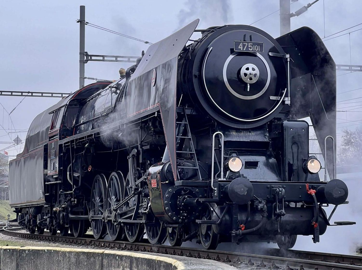 Brněnská Pětasedma (475.101) po opravě znovu jezdí. Pramen: České dráhy/FB ČD Nostalgie