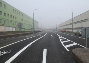 Šámalova ulice v Brně po rozšíření a rekonstrukci. Pramen: Město Brno/Z. Kolařík