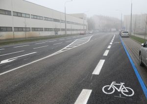 Šámalova ulice v Brně po rozšíření a rekonstrukci. Pramen: Město Brno/Z. Kolařík