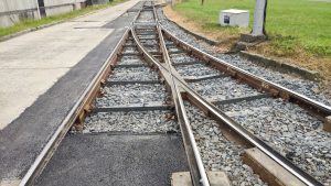 Sendvičová výhybky v Ostravě. Foto: DTVS