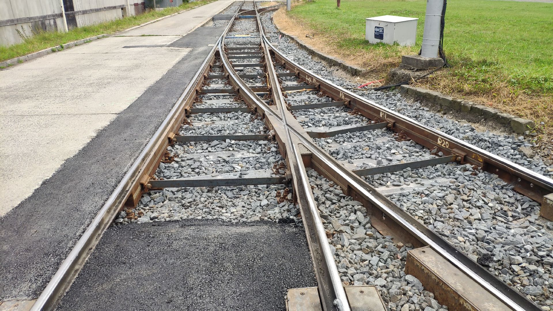 Sendvičová výhybky v Ostravě. Foto: DTVS