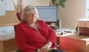 Vedoucí vršovických garáží DPP Věra Kokošková. Zdroj: SDP ČR