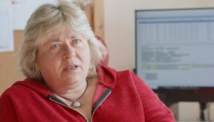 Vedoucí vršovických garáží DPP Věra Kokošková. Zdroj: SDP ČR