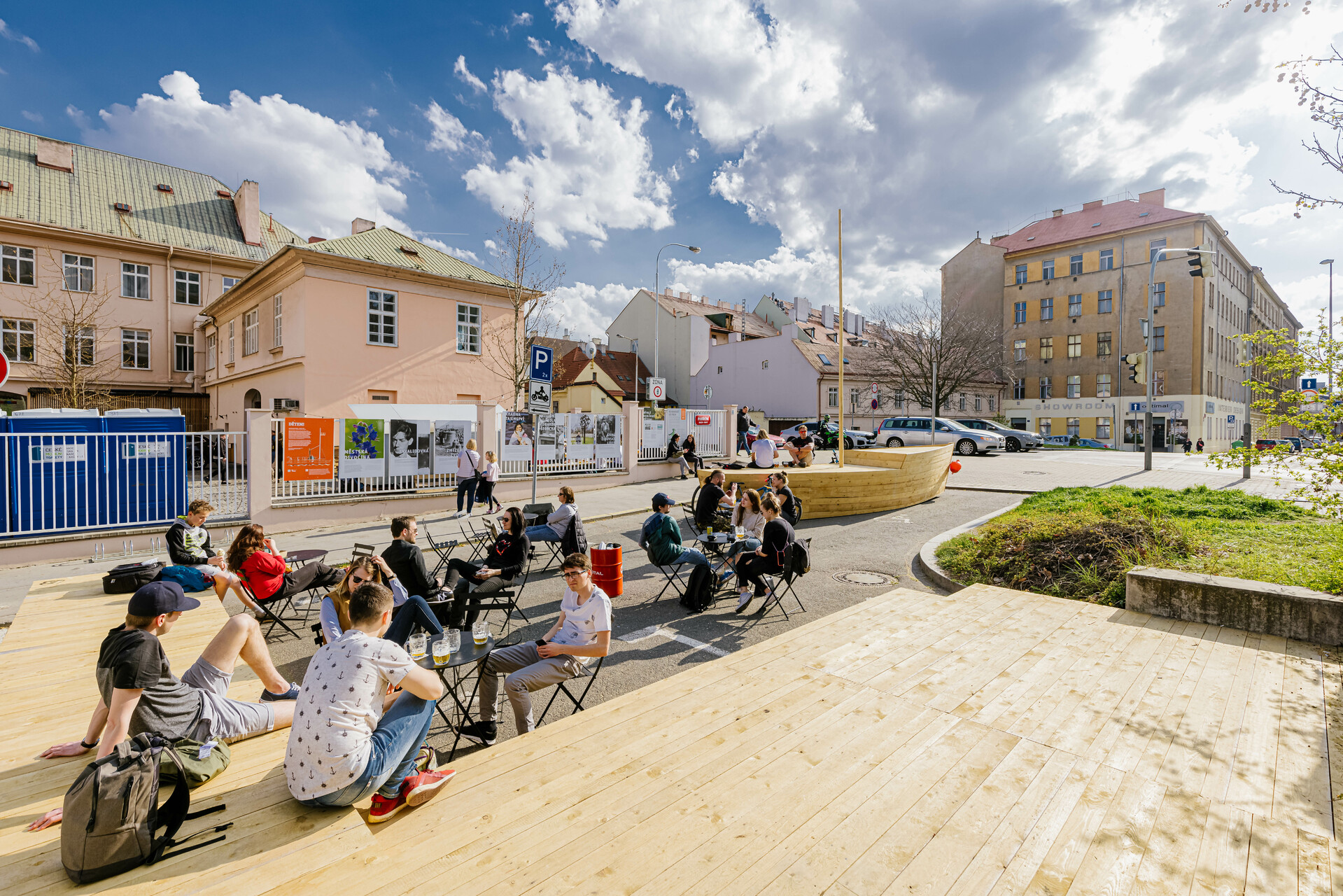 Taktický urbanismus. Zdroj: Jan Malý