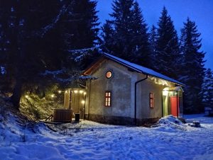 Zachráněná vechtrovna na nádraží Kovářská. Pramen: Archiv Štěpána Macháčka