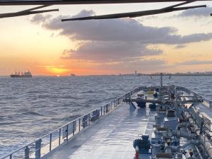 Plavba s tankerem Somtrans XVI. Foto: Michal Buřt