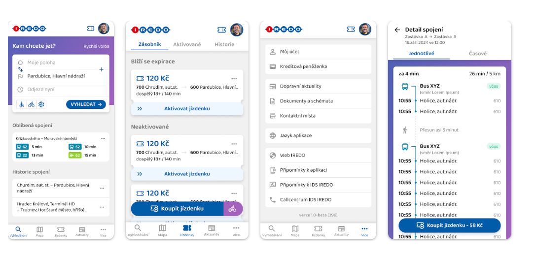 Aplikace IREDO. Foto: Oredo