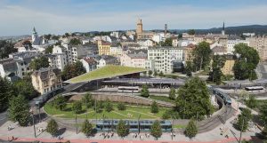 Terminál veřejné dopravy v Jablonci nad Nisou. Foto: DMNK