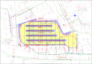 Autobusové nádraží v Třinci – řešené území.
Zdroj: VZ k rekonstrukci AN Třinec.
