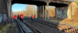 Most přes železniční trať v Žitavě. Foto: zittau.de