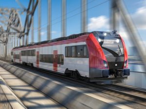 Nová BEMU jednotka skupiny Škoda Group pro lotyšskou společnost Autotransporta direkcija (ATD).
Zdroj: Škoda Group