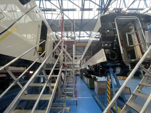 Výroba jednotek SMILE pro WESTbahn v závodě Stadler Rail v Bussnangu. Foto: Jan Sůra / Zdopravy.cz