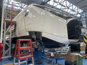 Výroba jednotek SMILE pro WESTbahn v závodě Stadler Rail v Bussnangu. Foto: Jan Sůra / Zdopravy.cz