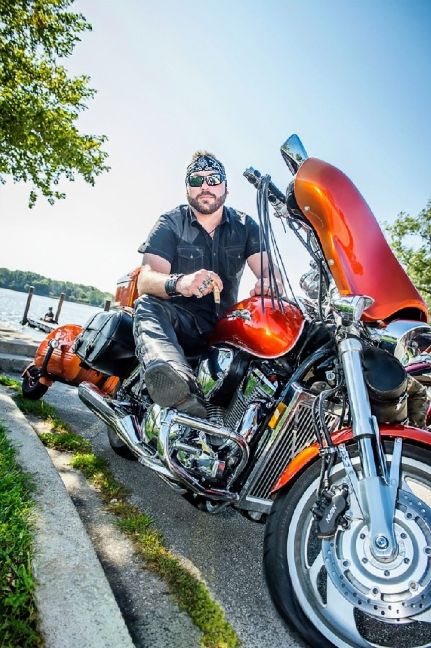 Velkým koníčkem Pavla Josefa jsou motorky. Foto: archív Pavla Josefa