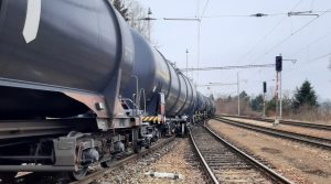 Vykolejení vlaku ve Včelné.
Foto: Hasiči SŽ