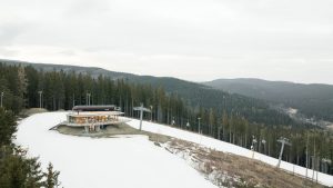 Horní stanice lanovky na Kopřivné.
Zdroj: Kopřivná Resort