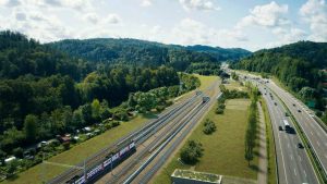 Zkapacitnění trati Curych - Winterthur. Foto: SBB