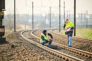 Instalace ETCS v Belgii. Foto: Infrabel
