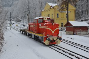 Rakušanka v Dolním Polubném. Foto: Železniční společnost Tanvald