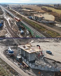 Modernizace tratě Bratislava - hranice SR/ČR.
Zdroj: ŽSR