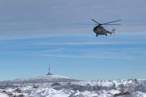 Přesun vrtulníků CLV na Letiště Přerov.
Zdroj: LOM Praha