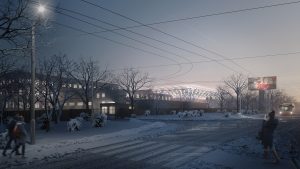 Vozovna Slatina po modernizaci.
Zdroj: DPMB