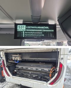 IVECO Crossway LE Line 12M Electric.
Zdroj: Transdev Slezsko