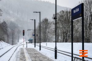 Modernizovaná stanice Malá Skála. Foto: Správa železnic