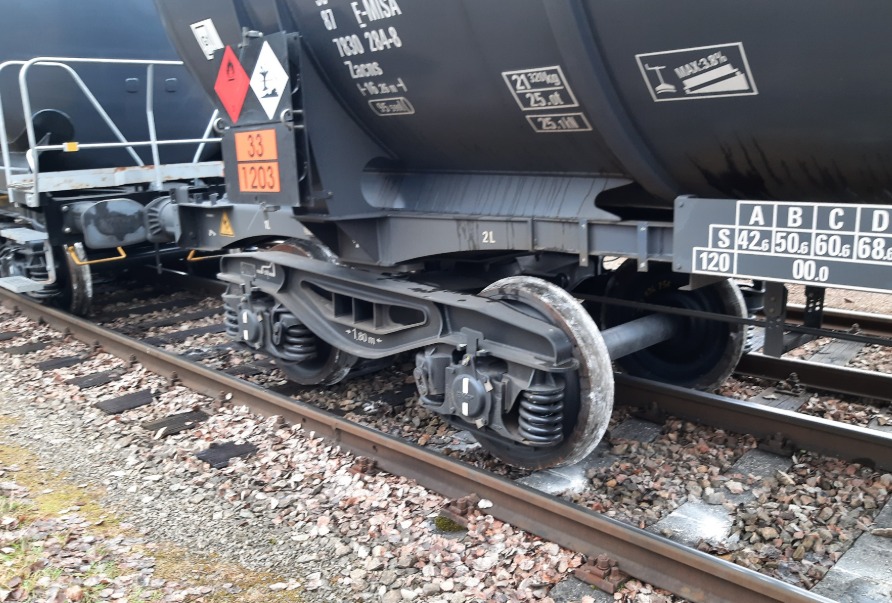 Vykolejení vlaku ve Včelné. Foto: Hasiči SŽ