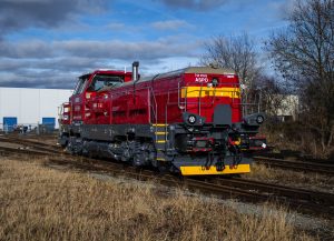 Lokomotiva EffiShunter 1000 pro Armádu ČR. Foto: Dalibor Palko, CZ LOKO