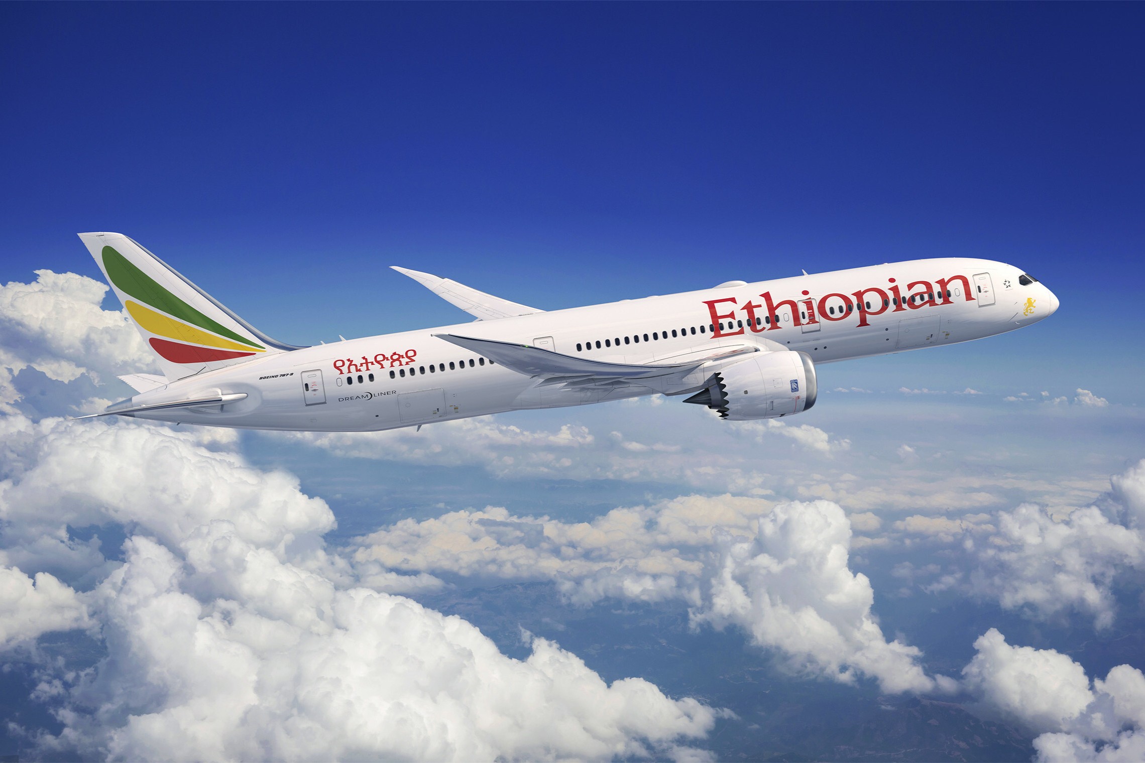 Boeing 787 v barvách Ethiopian Airlines. Zdroj: Boeing