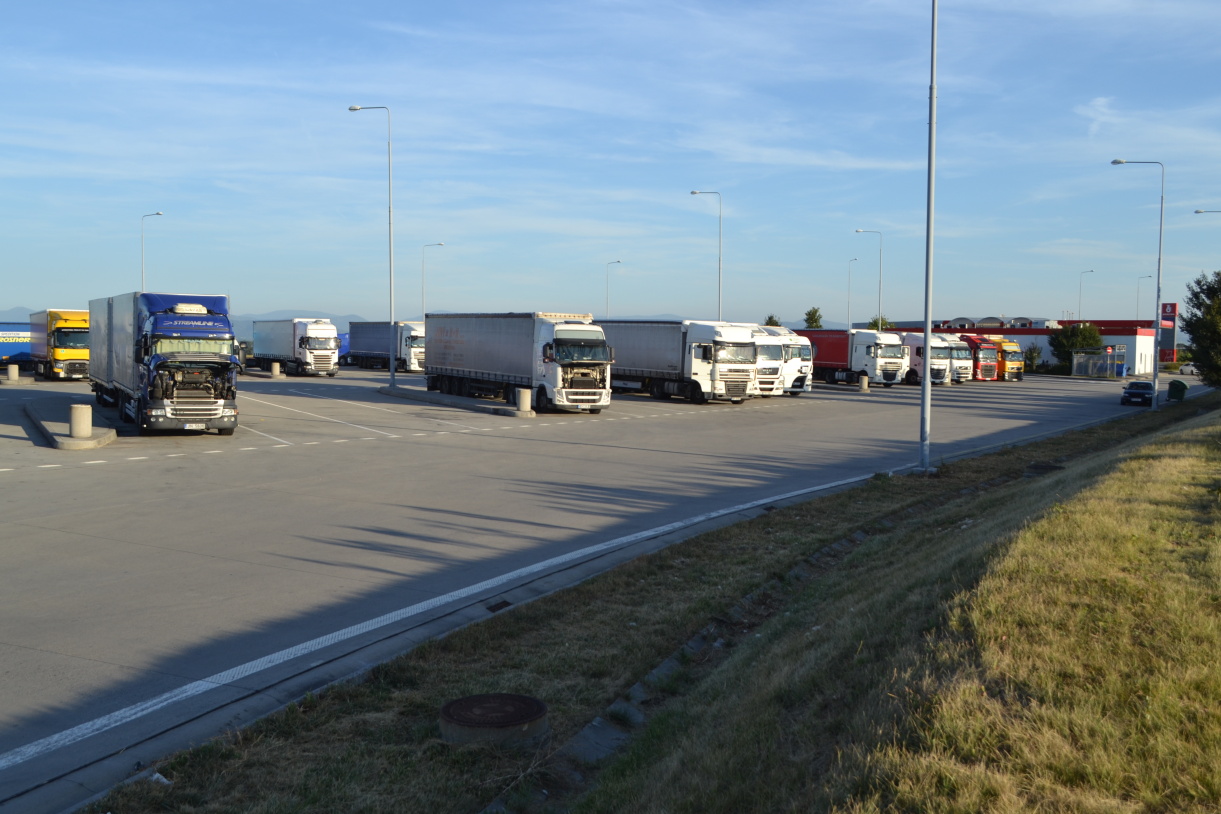 Odpočívka D1 Klimkovice. Zdroj: ŘSD