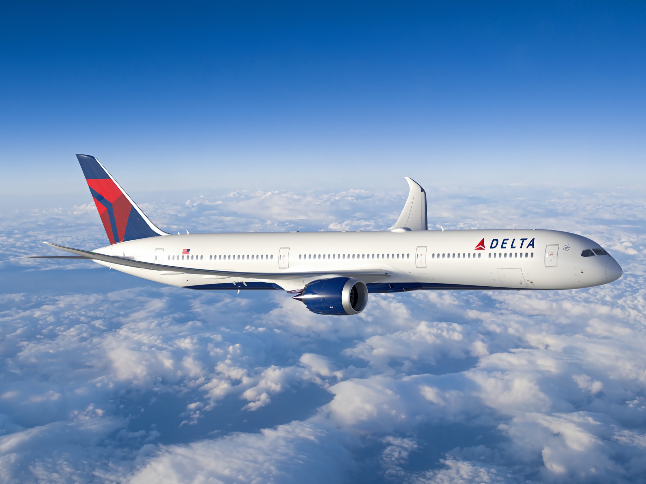 Boeing 787 v barvách Delta Air Lines. Zdroj: Delta Air Lines