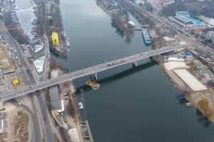 Zatěžovací zkouška na Dvoreckém mostě. Foto: Praha.eu