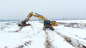 Výstavba 12,6 km dlouhé přeložky silnice I/12. Foto: ŘSD